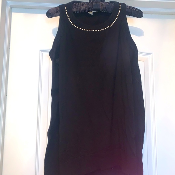 Michael Kors pearl knit cold shoulder sweater - Picture 1 of 2